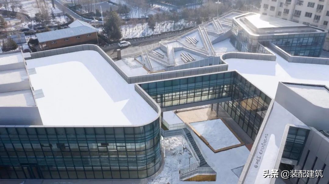 高档幼儿园设计——“院落式”打破传统简单的空间等级