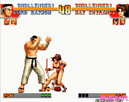 格斗游戏三合一,格斗游戏八神连招教学