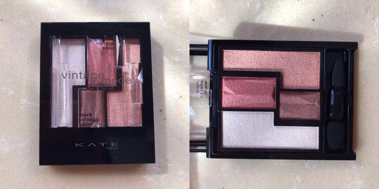 kate眼影和excel眼影哪个好用,kate2015新款五色眼影