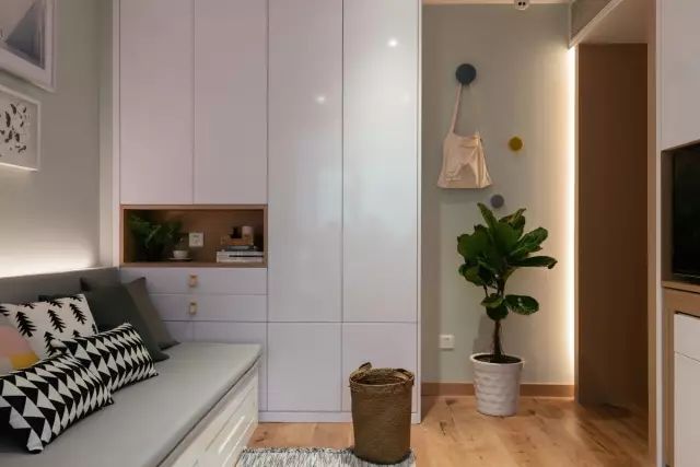 女生独居温馨小窝复式28平,日式28平温馨小窝改造