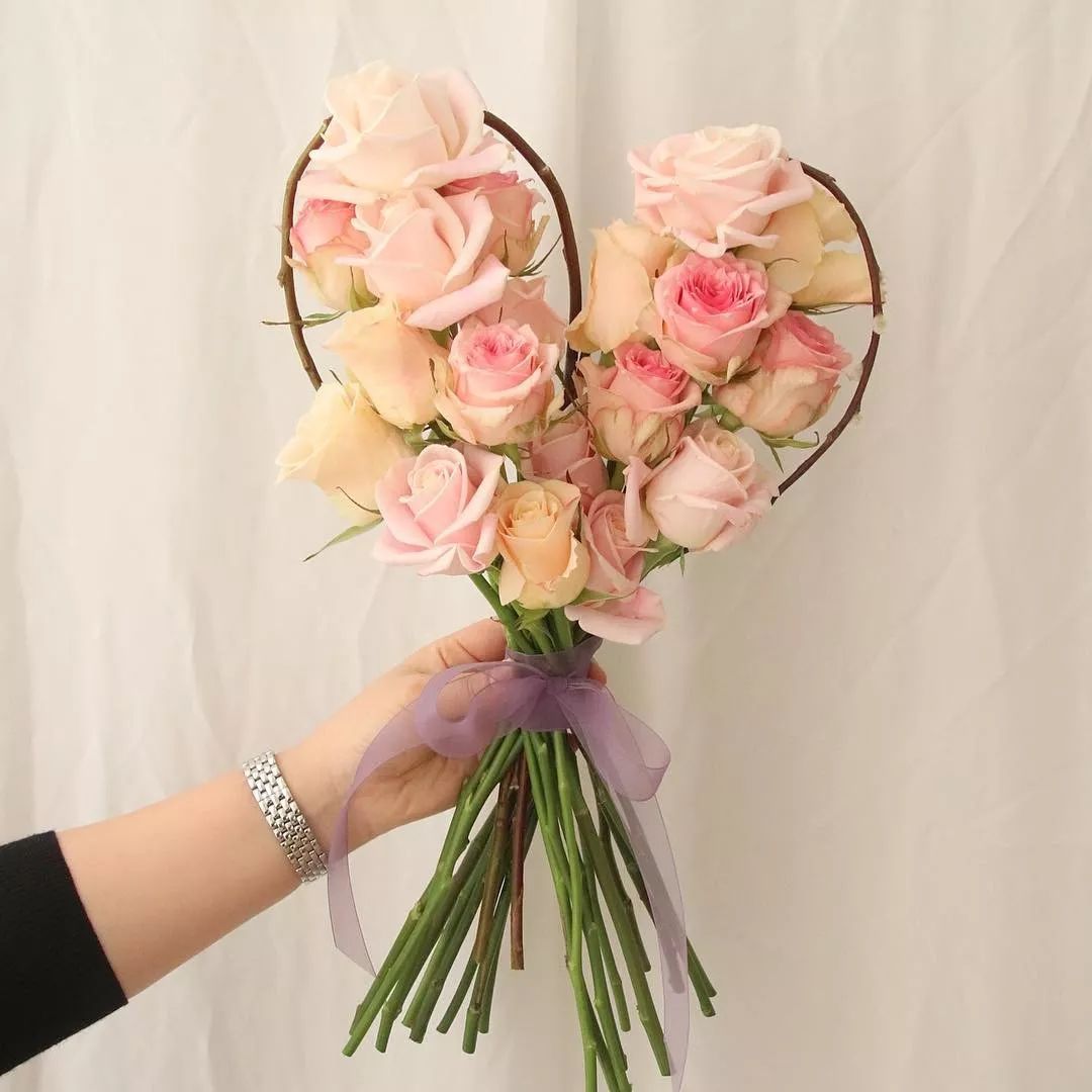 表白神器|心形花束图片集锦(含教程)