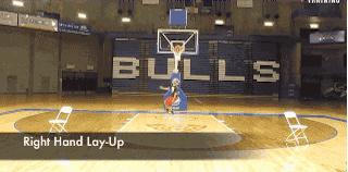 低手上篮动作技巧及注意事项,篮球空接上篮教学怎么练