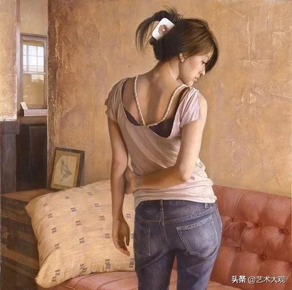 十六幅中国古典女性油画欣赏图片,日本古代古典油画