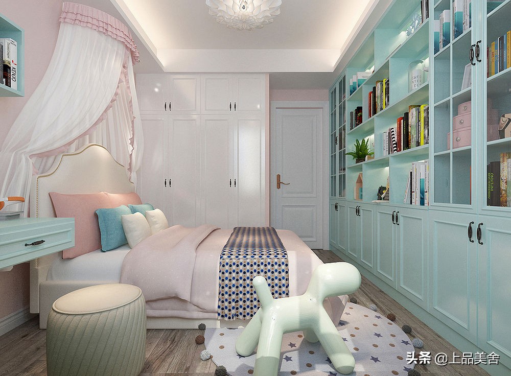 现代北欧风小户型简单舒适的小窝,极简北欧风140平的小清新风四居室