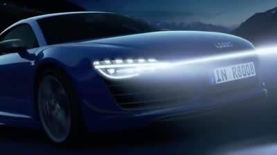 奥迪车灯被称为什么,奥迪车灯为什么这么漂亮