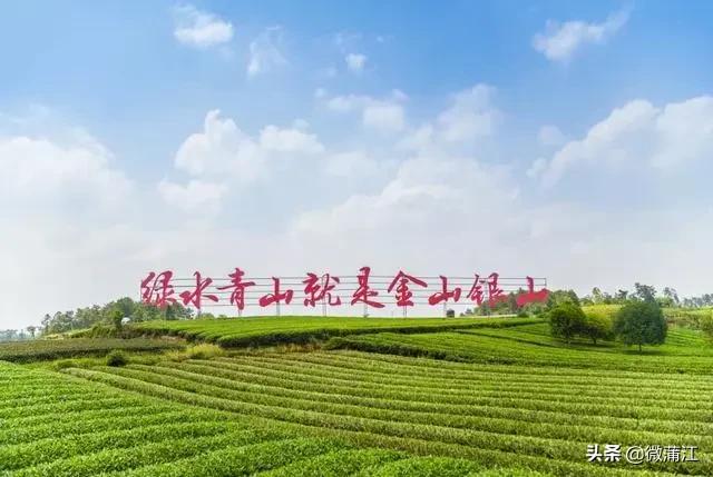 蒲江乡村风光,四川十大贫困县蒲江