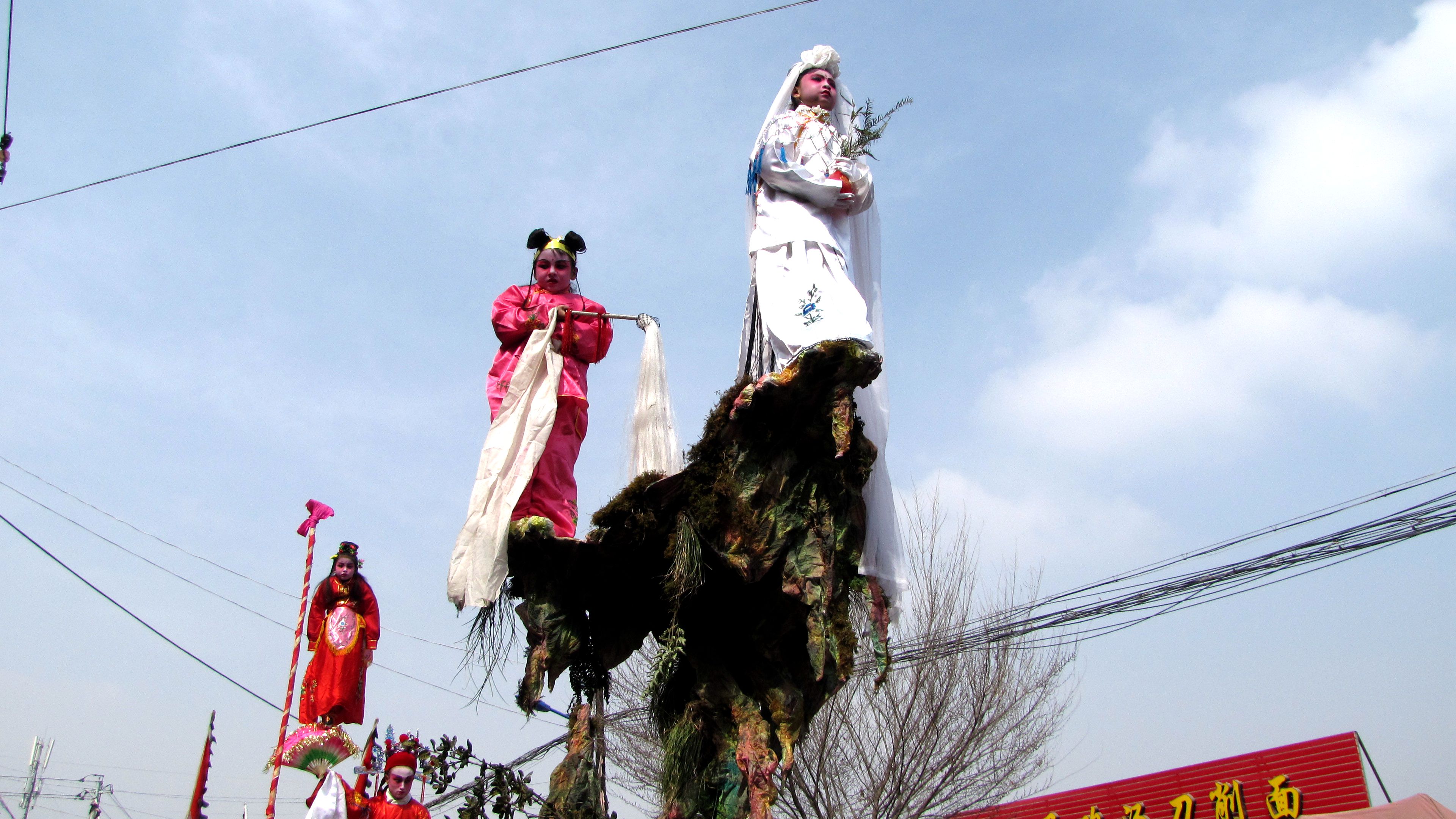 甘泉社火排练,甘泉峡门社火
