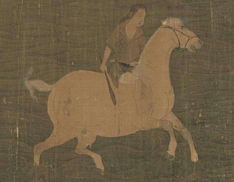 古画骏马图,古画骏马高清图