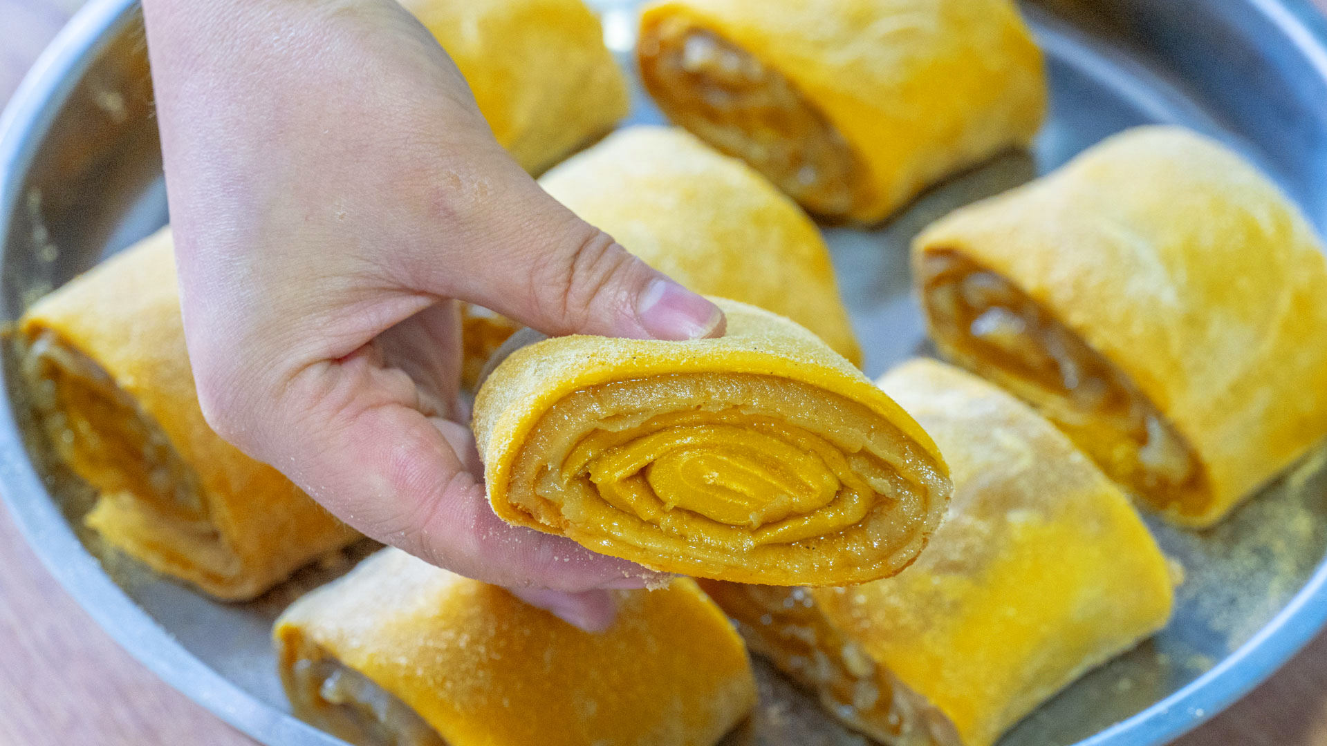 糯米粉这样做软糯酥脆全家抢着吃,糯米粉怎么煮好吃简单易学