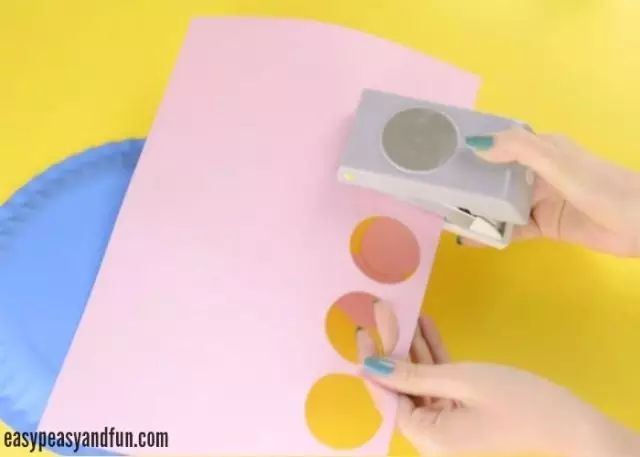 纸盘幼儿创意手工简单又漂亮,一次性纸盘特色美工作品小班