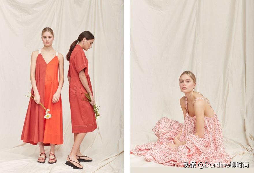 leemathews2021春夏,经典复古的条纹波点碎花