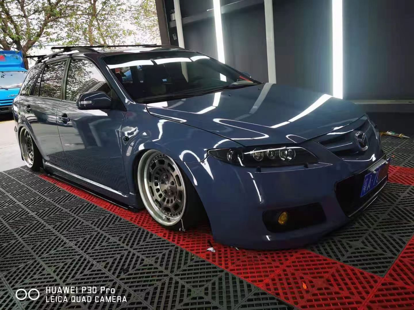 马自达6改装mps包围视频,马自达6改mps比原车宽吗