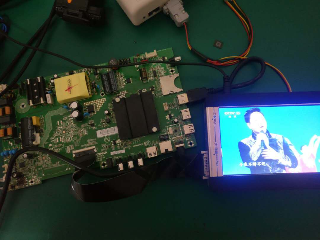 康佳电视k50电源灯一闪一闪维修,康佳550u液晶电视机红灯亮不开机