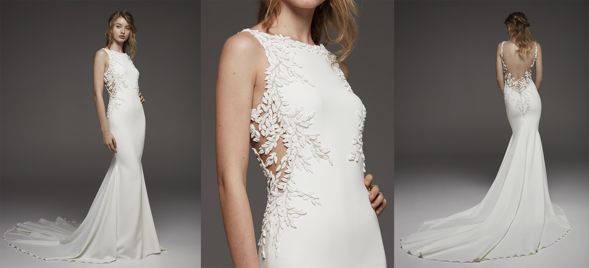 罗马尼亚高定婚纱,法式西班牙风格婚纱