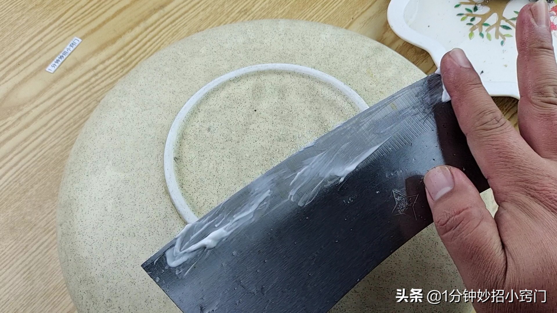 菜刀不锋利怎么磨刀,菜刀被磨刀石磨钝了还怎么变锋利