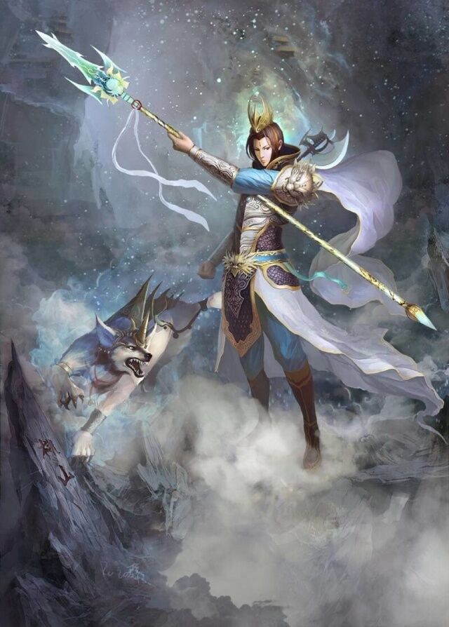 二郎神杨戬的造型,二郎神杨戬的形象