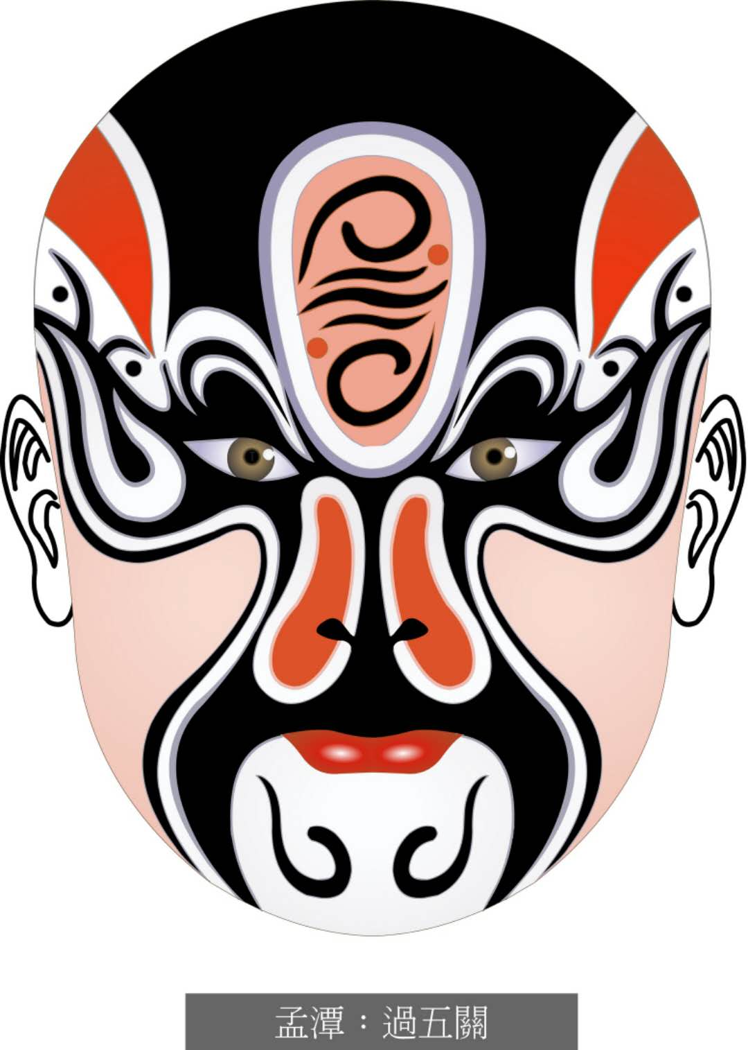 脸谱壁纸手机超清全面屏,国粹脸谱原版壁纸