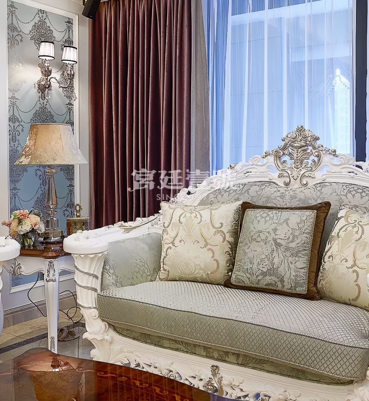 软装设计·杭州绅华府｜华贵浪漫感受优雅法式生活