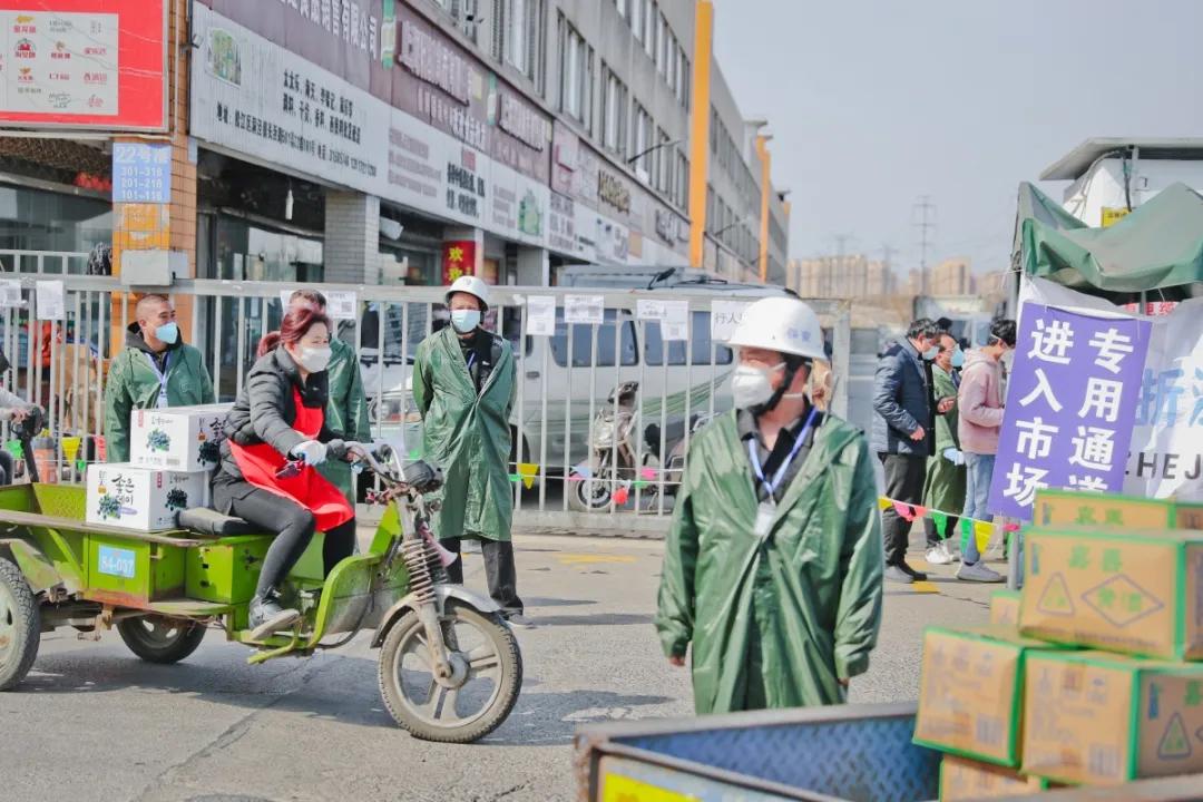 近600家商铺3天内复市！松江这处大体量综合批发市场如何严格防控？