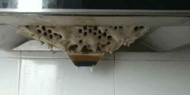 厨房吸油烟机有油污,油烟机使用了厨房还是到处有油污