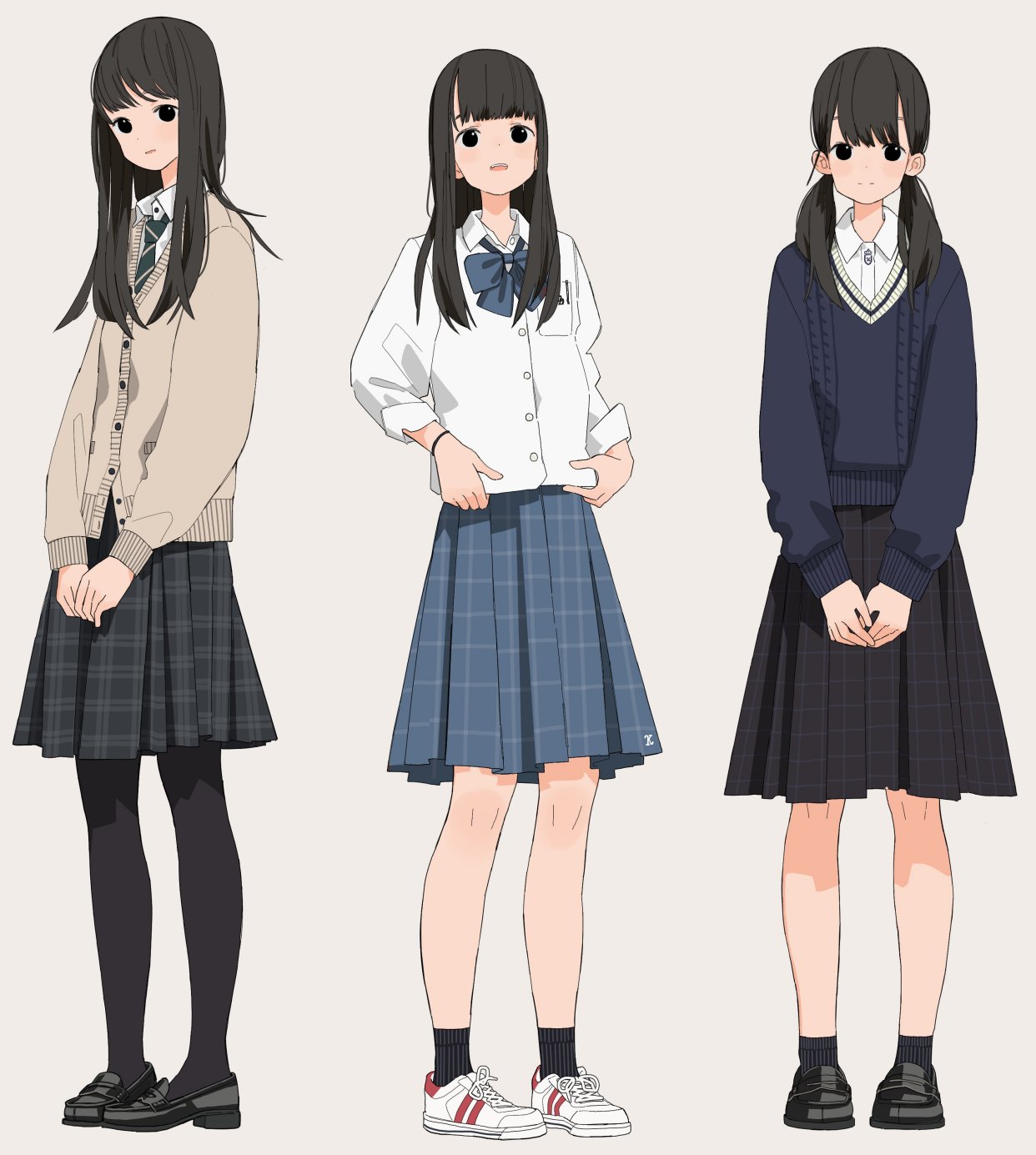 jk漫画版制服,jk制服漫画款