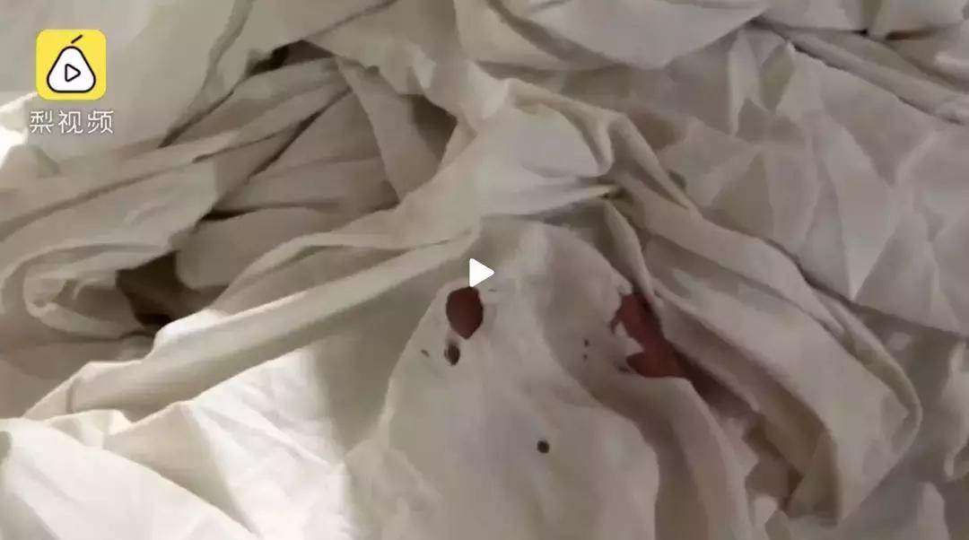 一次性*裤内**与带血床单混洗，劣质漂白腐蚀皮肤，7天如家再被曝光