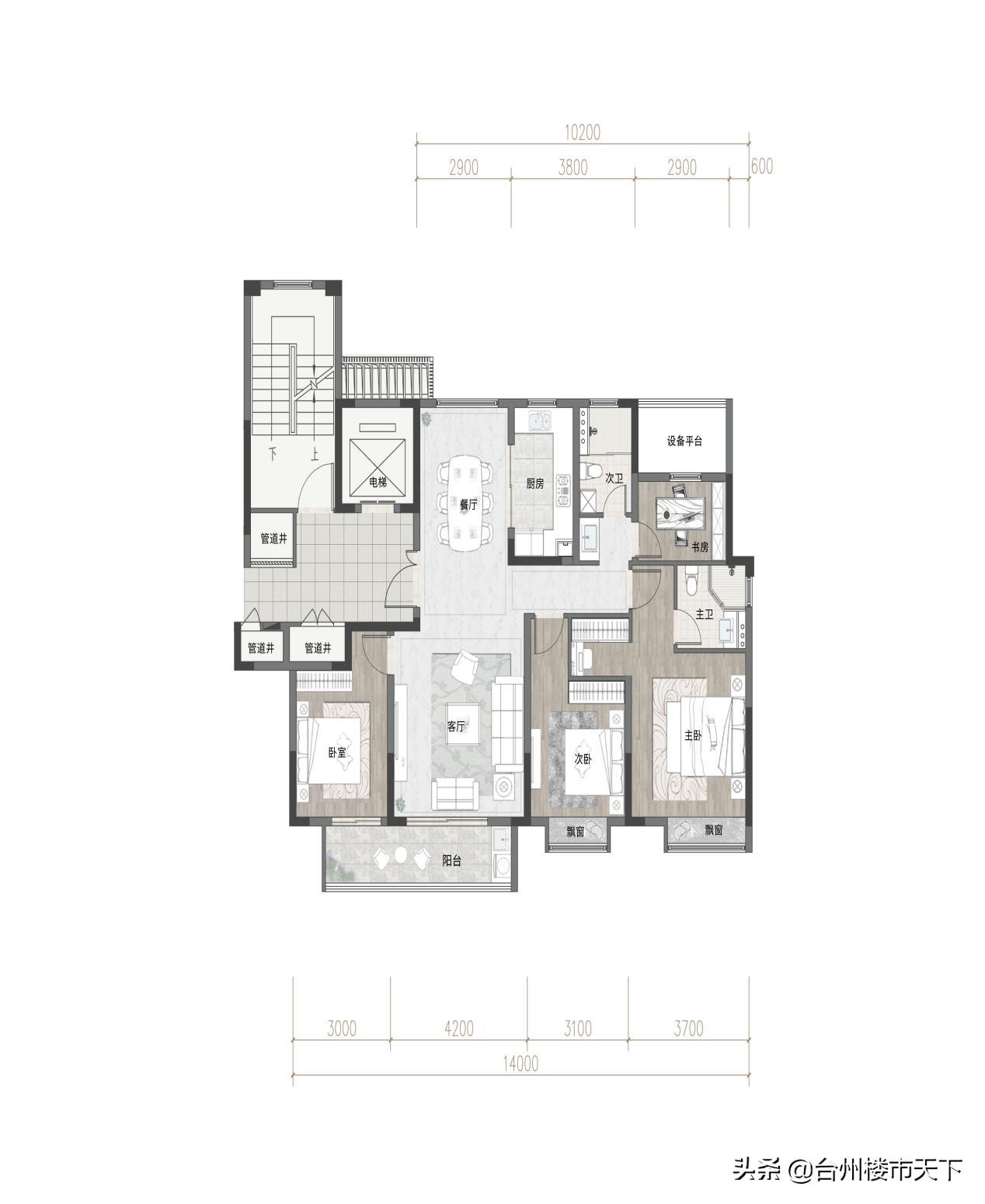 台州森然府一房一价,365探房记台州
