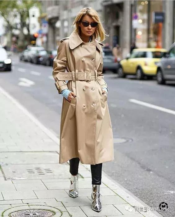 风衣腰带系法让你穿风衣更加帅气,拉高腰线的腰带