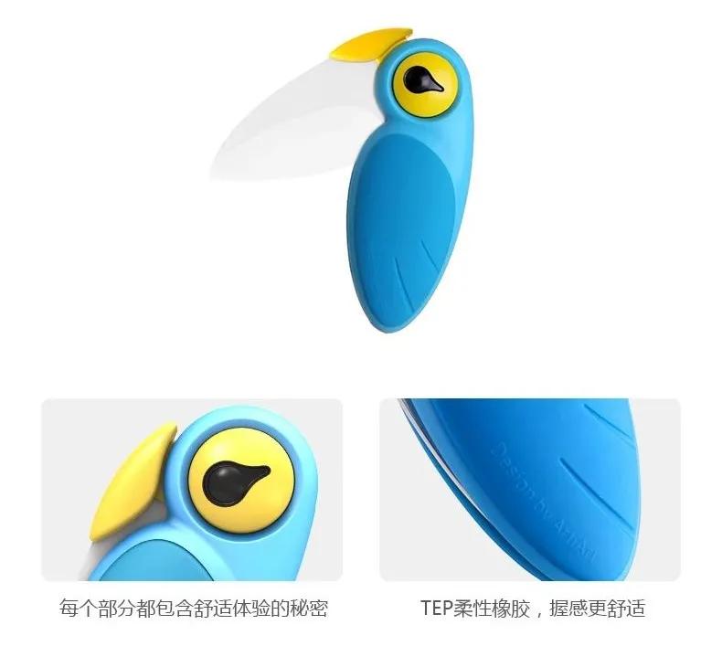 小鸟陶瓷刀水果刀,小鸟折叠陶瓷刀随身小刀