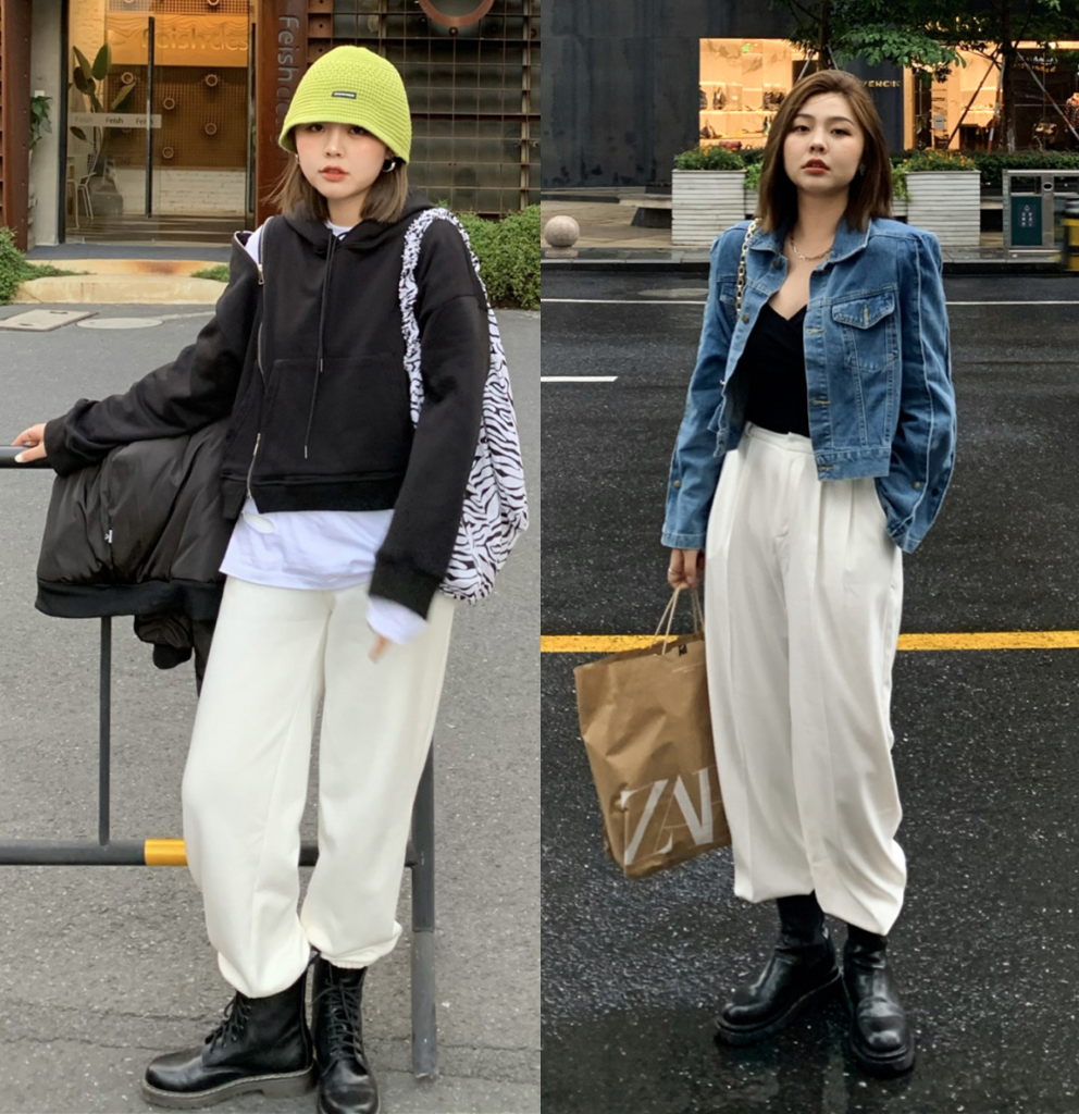 胖子穿什么裤子显瘦,胖子不能穿浅色吗