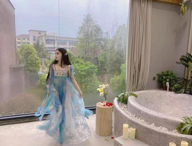 汉风格裙,汉元素女裙气质高级感