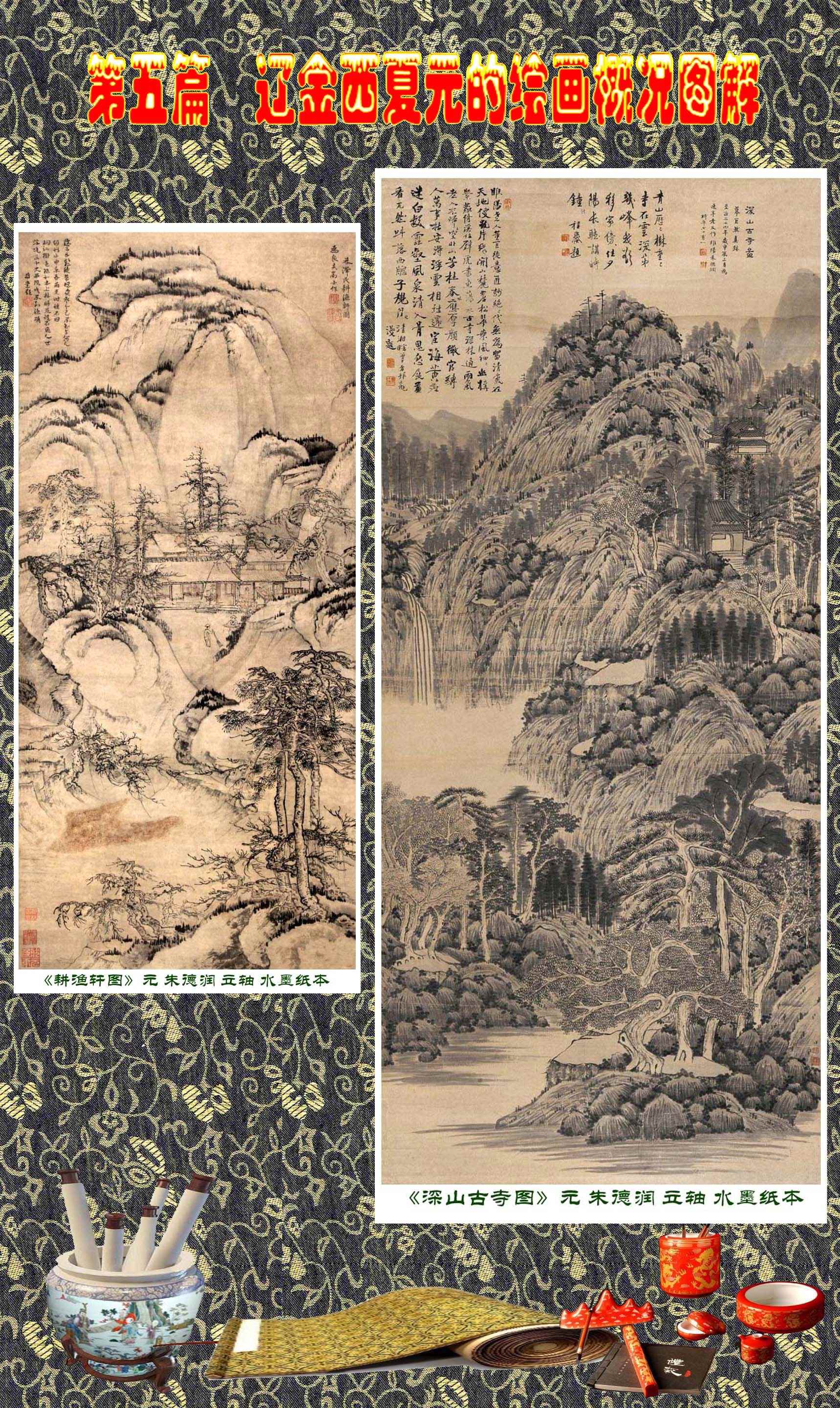 顾绍骅编辑中国画知识普及版第五篇辽金西夏元的绘画概况下一