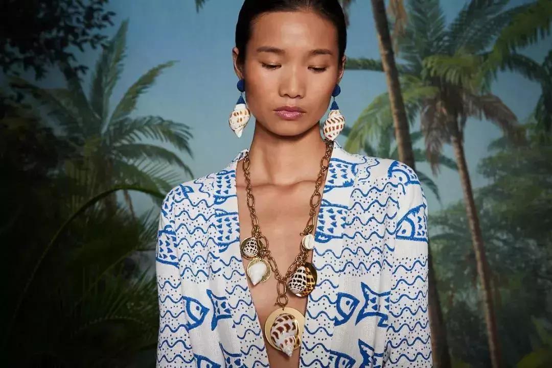 海边贝壳首饰,小众首饰戒指贝壳