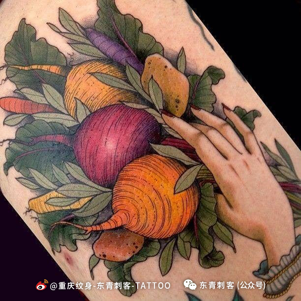 看到这些精美食物纹身有没有勾起你的食欲？