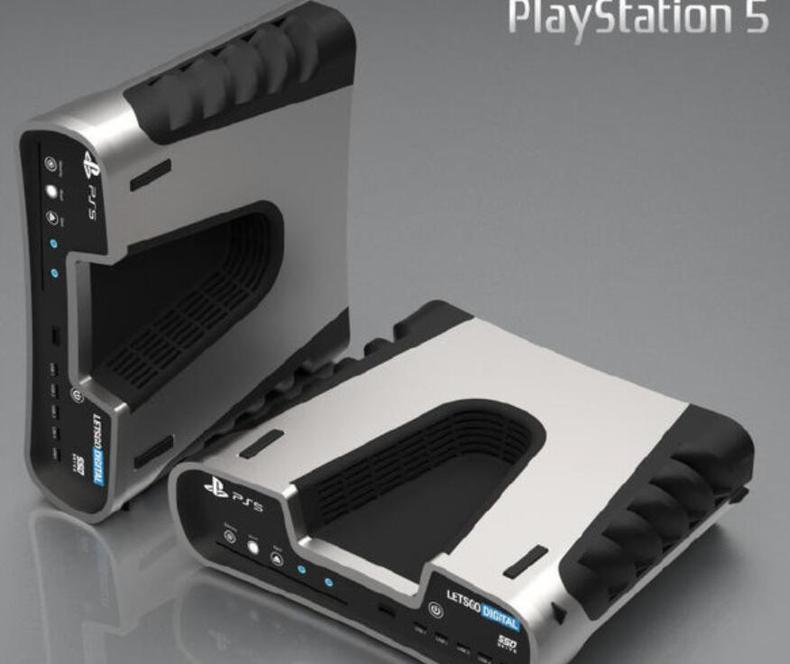 索尼ps5手柄高清图曝光竟然变大了,索尼ps5手柄翻新有什么影响