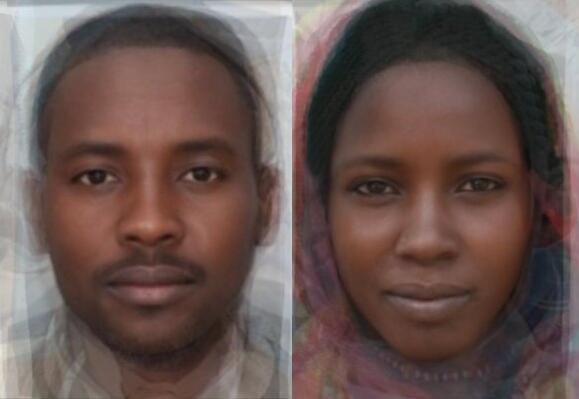 「世界人类图鉴」人类的摇篮:撒哈拉以南非洲居民的平均脸