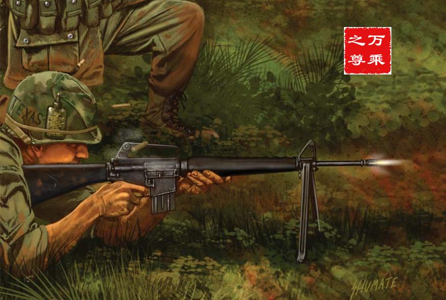 美国各种m16突击步枪,m16步枪基本型