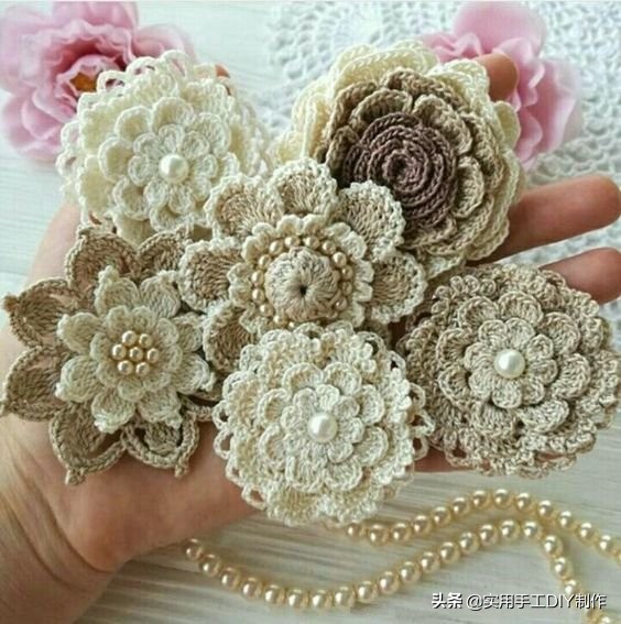 编织的饰品,可以用钩针钩的小饰品