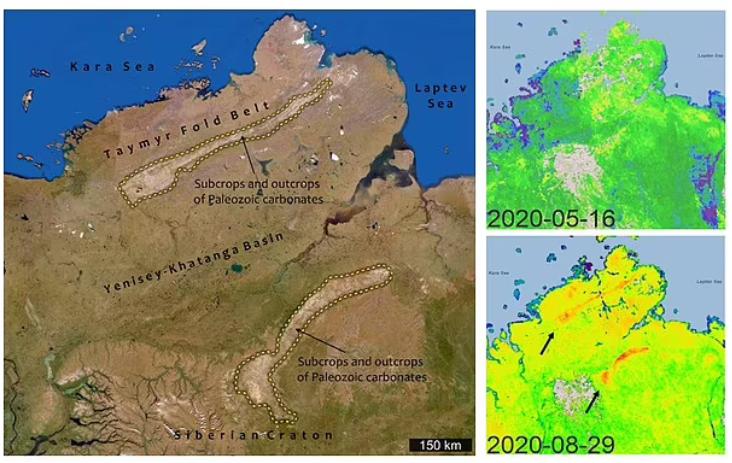 全球变暖北极甲烷爆发会怎么样,全球变暖为啥出现极冷极热