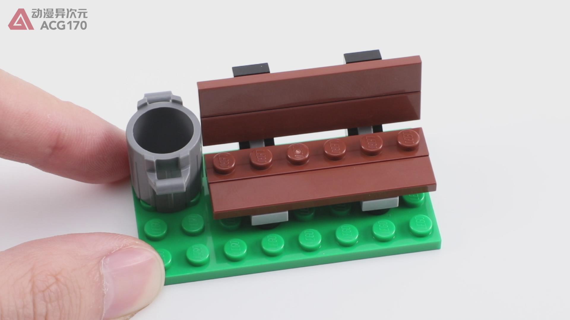 乐高积木创意百变系列,乐高积木9656旋转木马教程