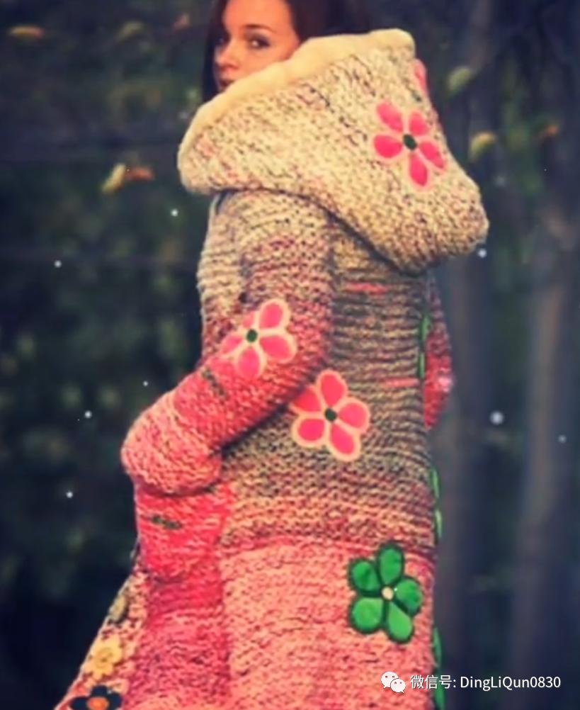 30款漂亮的针织开衫设计,针织祖母格开衫