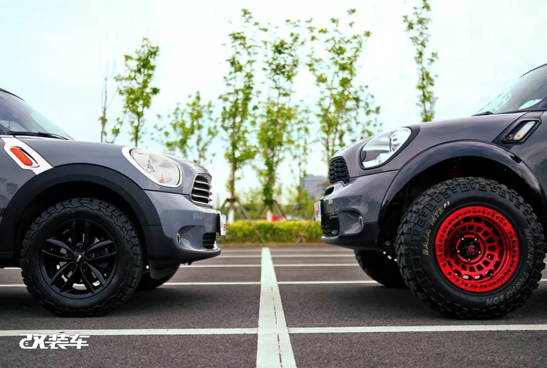 网友花费十几万，把MINI乡下人爆改成大脚怪