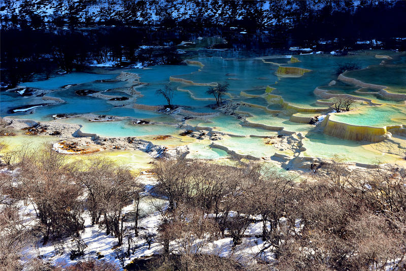置身于童话中的九寨沟,畅游人间仙境黄龙九寨沟七日游