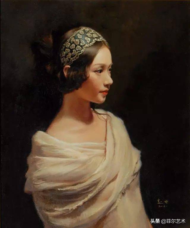 油画人物写实油画,玫瑰花油画写实油画