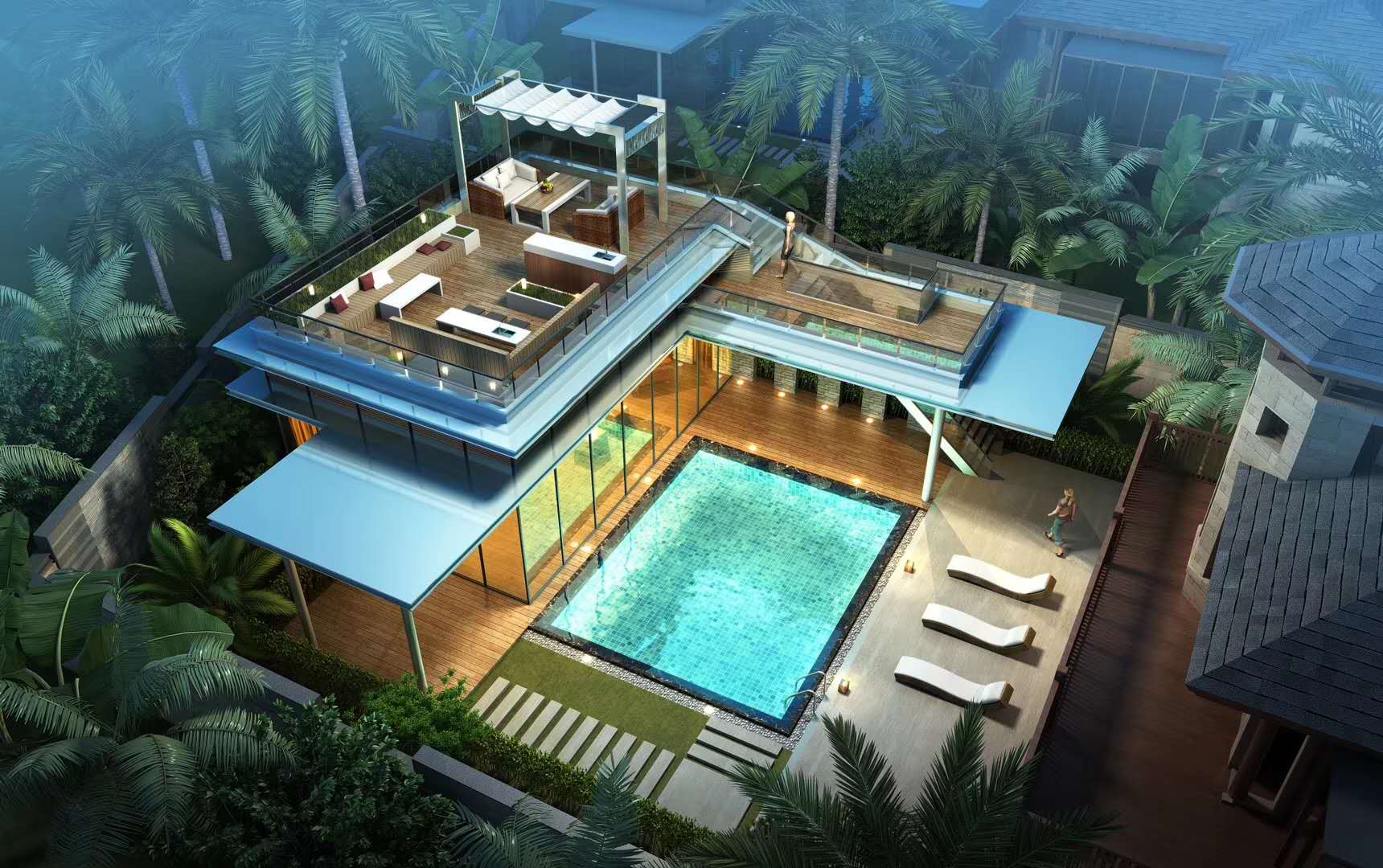 三亚海棠湾顶级豪宅,三亚大平层海景顶级豪宅