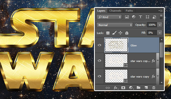 ps怎么做星球大战的字,ps怎么做星球光环