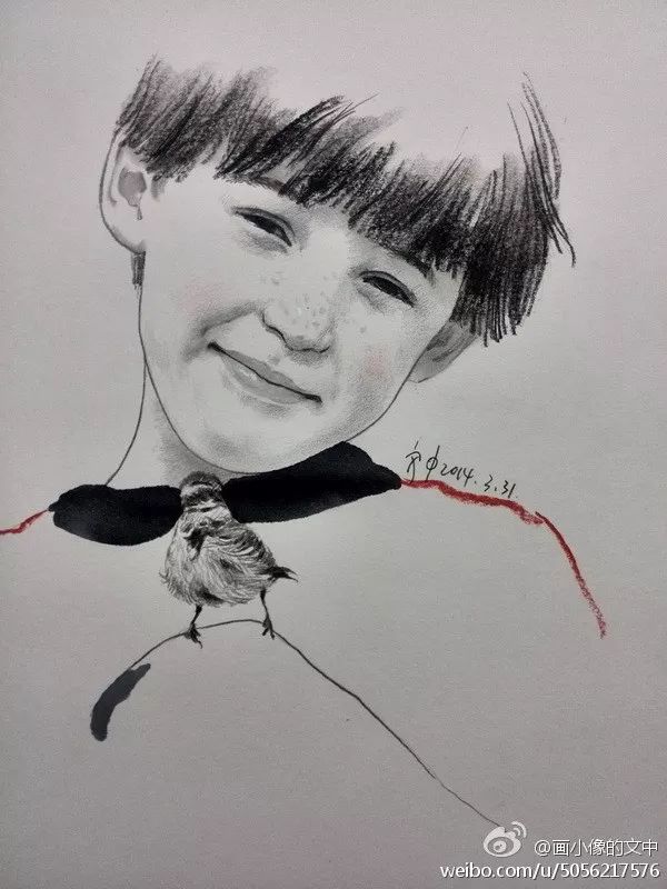 比起打印画,美院毕业的他,笔下这种彩铅水彩画才好看哭了~