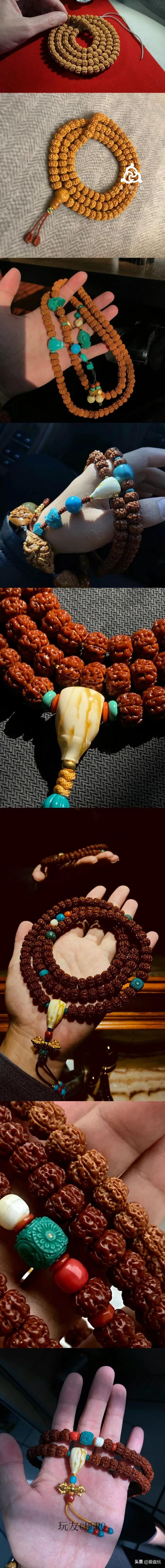 一条小金刚,他盘了720天,包浆很赞,谁说大干手不适合盘串