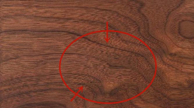 真假北美胡桃木独板的鉴别方法,正宗黑胡桃木什么样