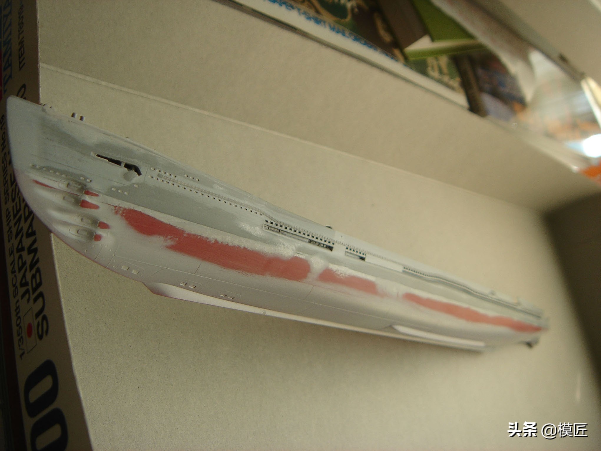 藏着飞机的二战奇葩日本潜艇伊400|模型制作手记